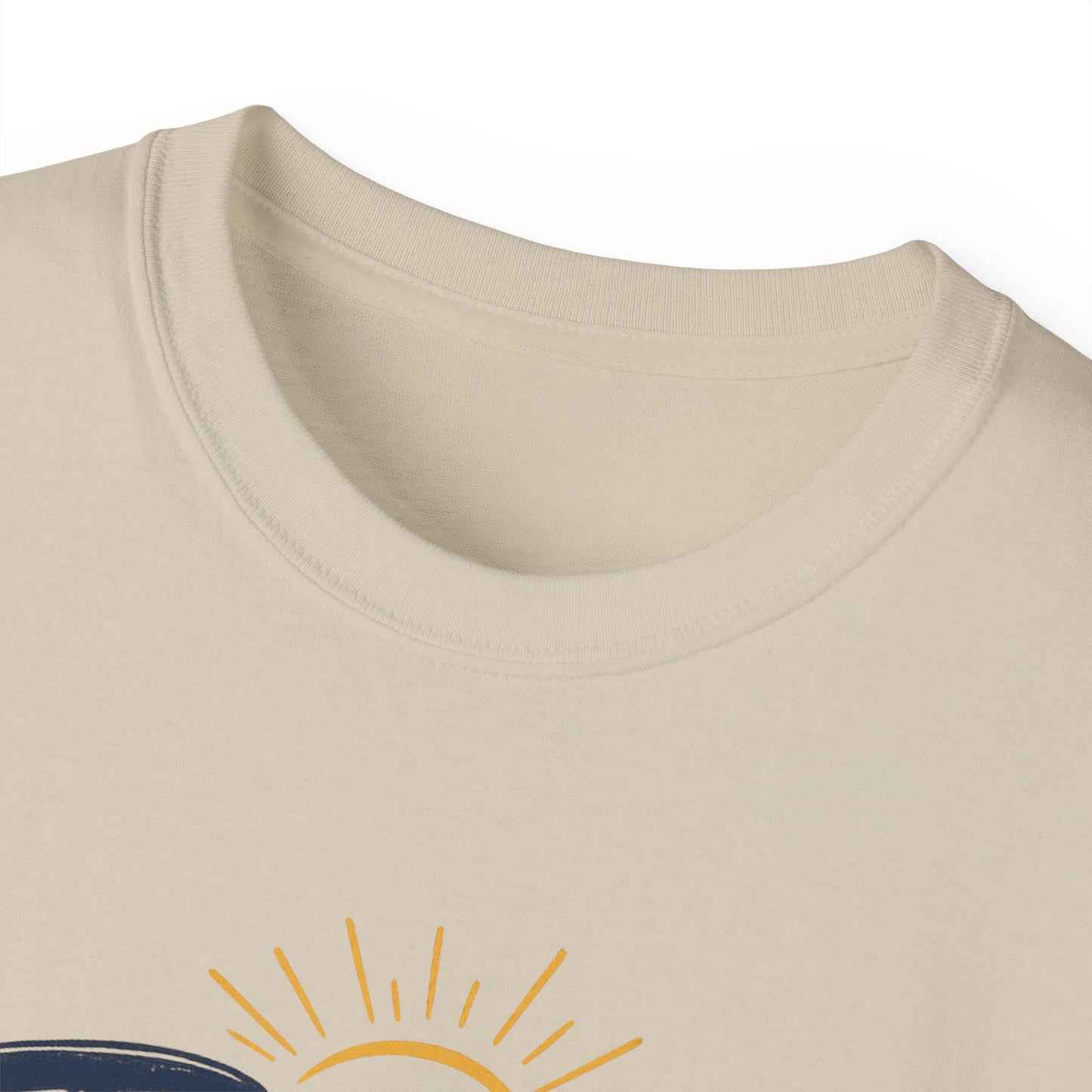 Different Brand -  "Today is going to be my peaceful day" Front Quote + Peace in Practice Village Back Graphic