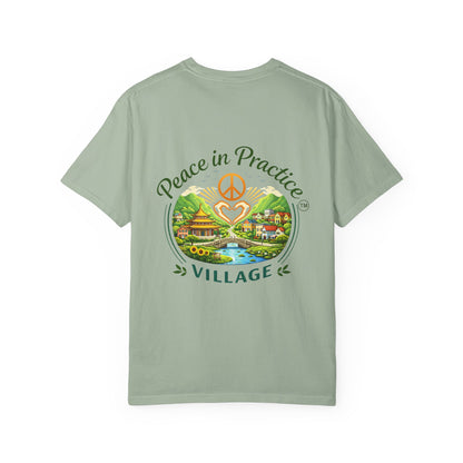 2-Sided Unisex Garment-Dyed T-shirt -