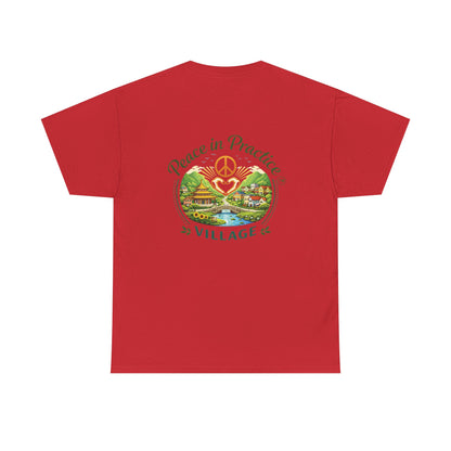 "Today is going to be my peaceful day" and Peace in Practice Village Shirt