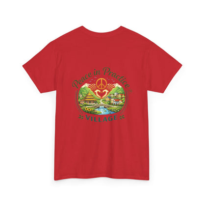 "Today is going to be my peaceful day" and Peace in Practice Village Shirt