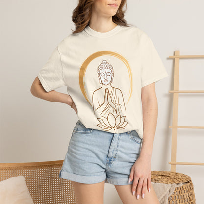 Buddha Lotus T-Shirt — Mindful Meditation Graphic Tee