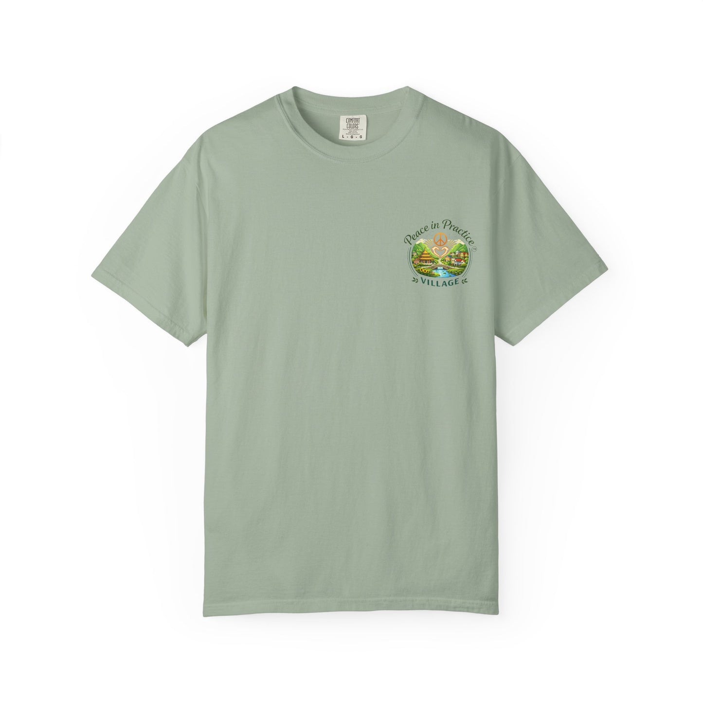 2-Sided Unisex Garment-Dyed T-shirt -