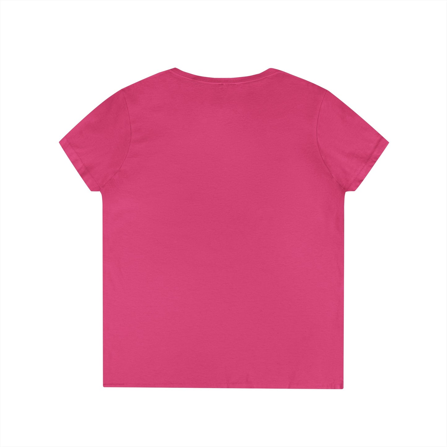 Peace in Practice Village Ladies' V-Neck T-Shirt — Retro Nature Peace Sign Tee