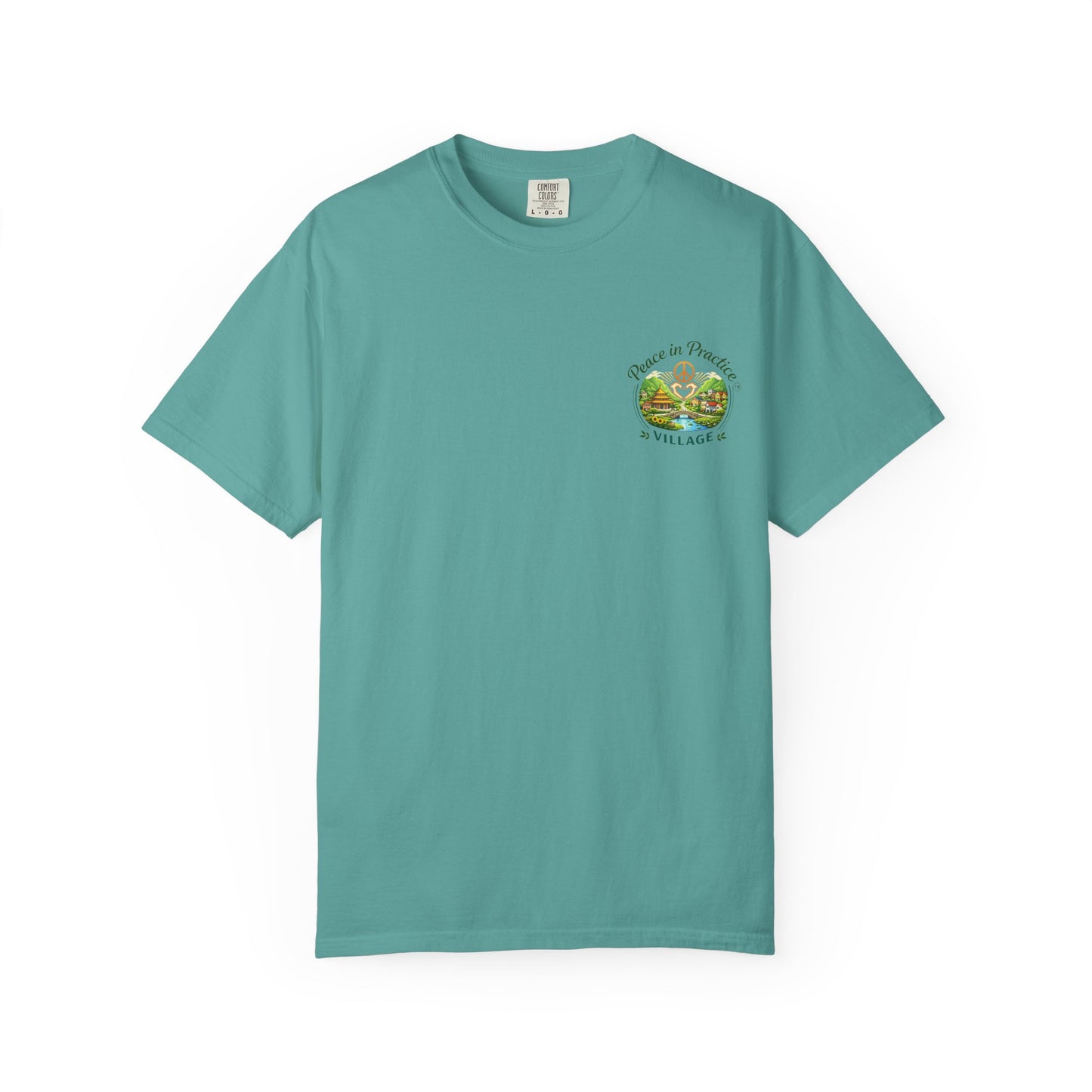 2-Sided Unisex Garment-Dyed T-shirt -