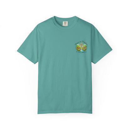 2-Sided Unisex Garment-Dyed T-shirt -