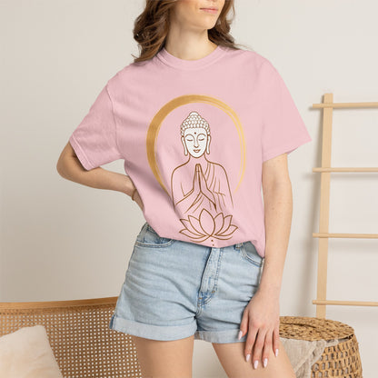 Buddha Lotus T-Shirt — Mindful Meditation Graphic Tee