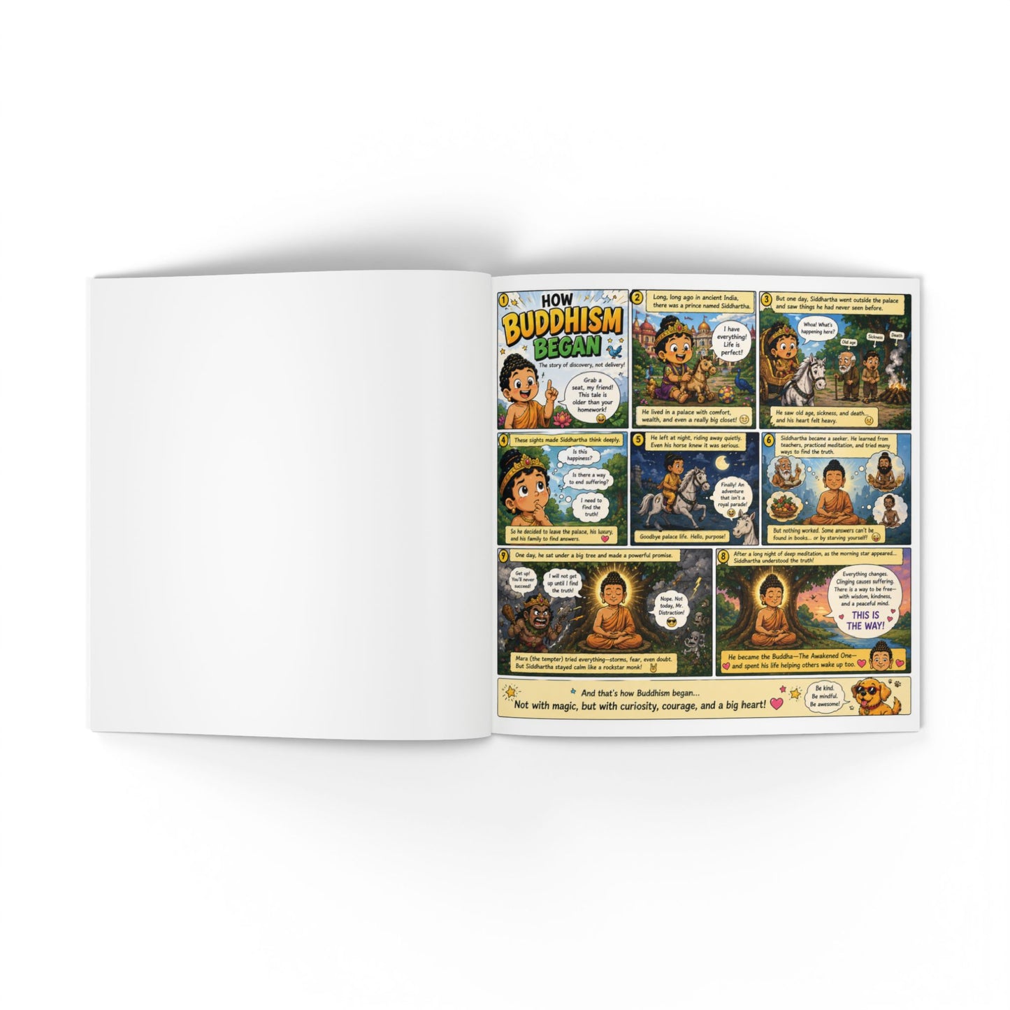 "Buddha's Lessons": Softcover Photo Book (20 pages)