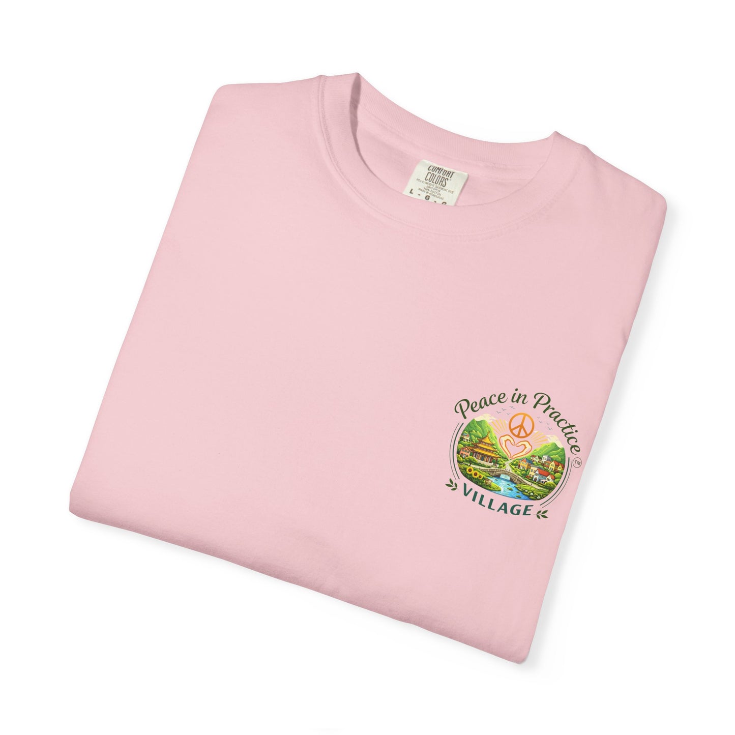 2-Sided Unisex Garment-Dyed T-shirt -