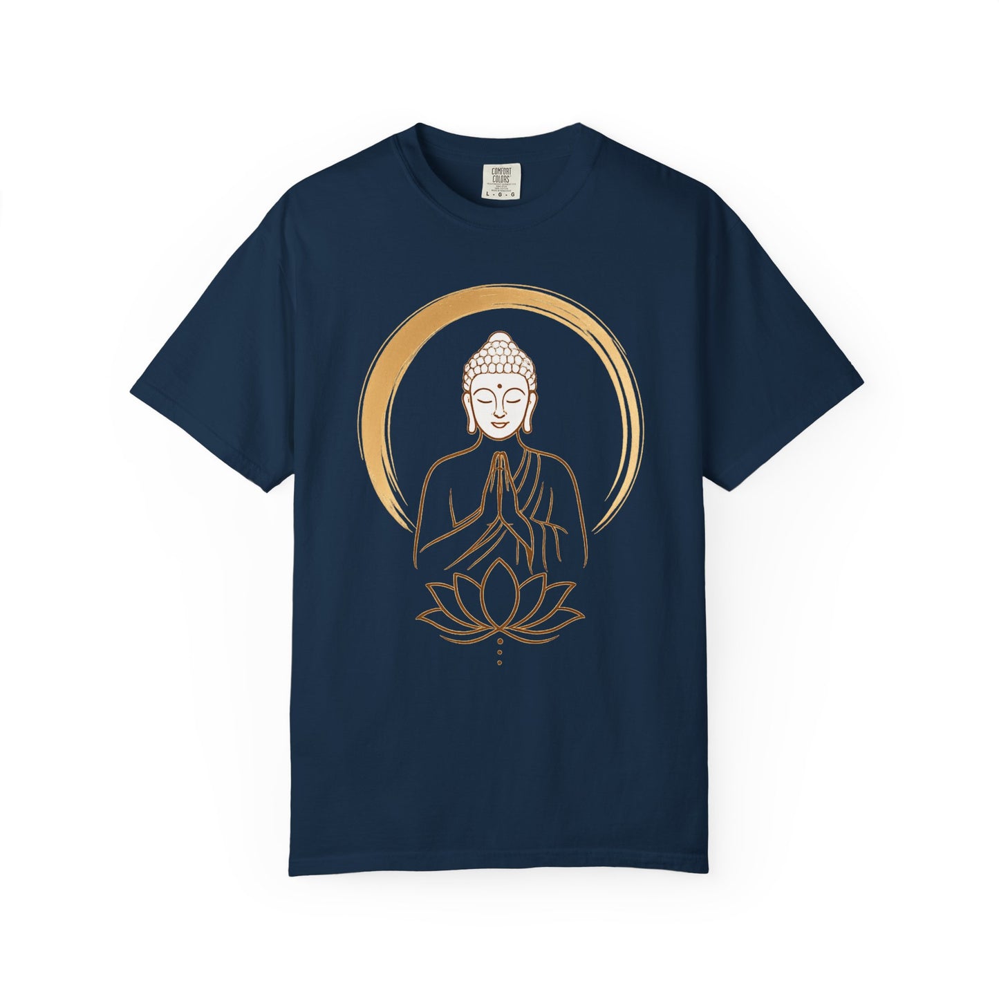 Buddha Lotus T-Shirt — Mindful Meditation Graphic Tee