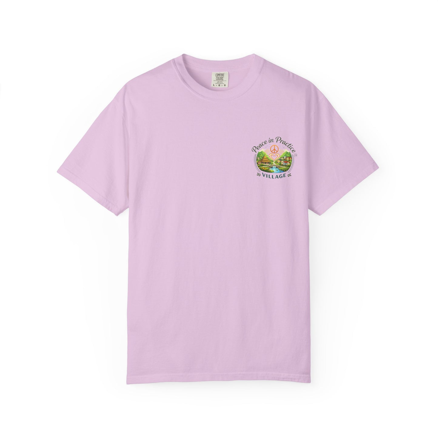 2-Sided Unisex Garment-Dyed T-shirt -