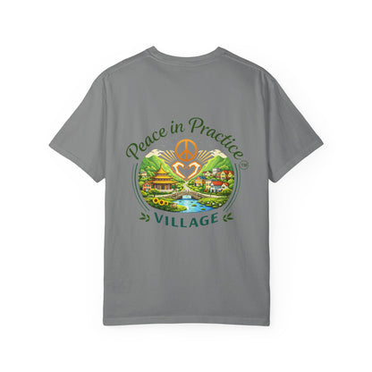2-Sided Unisex Garment-Dyed T-shirt -