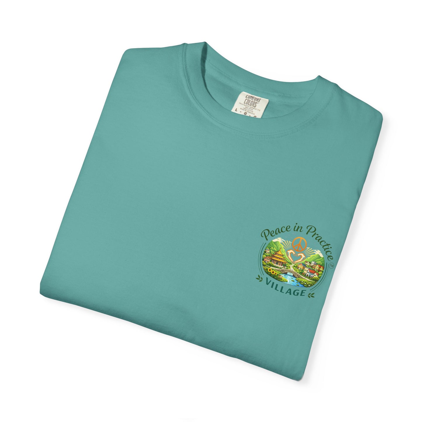 2-Sided Unisex Garment-Dyed T-shirt -