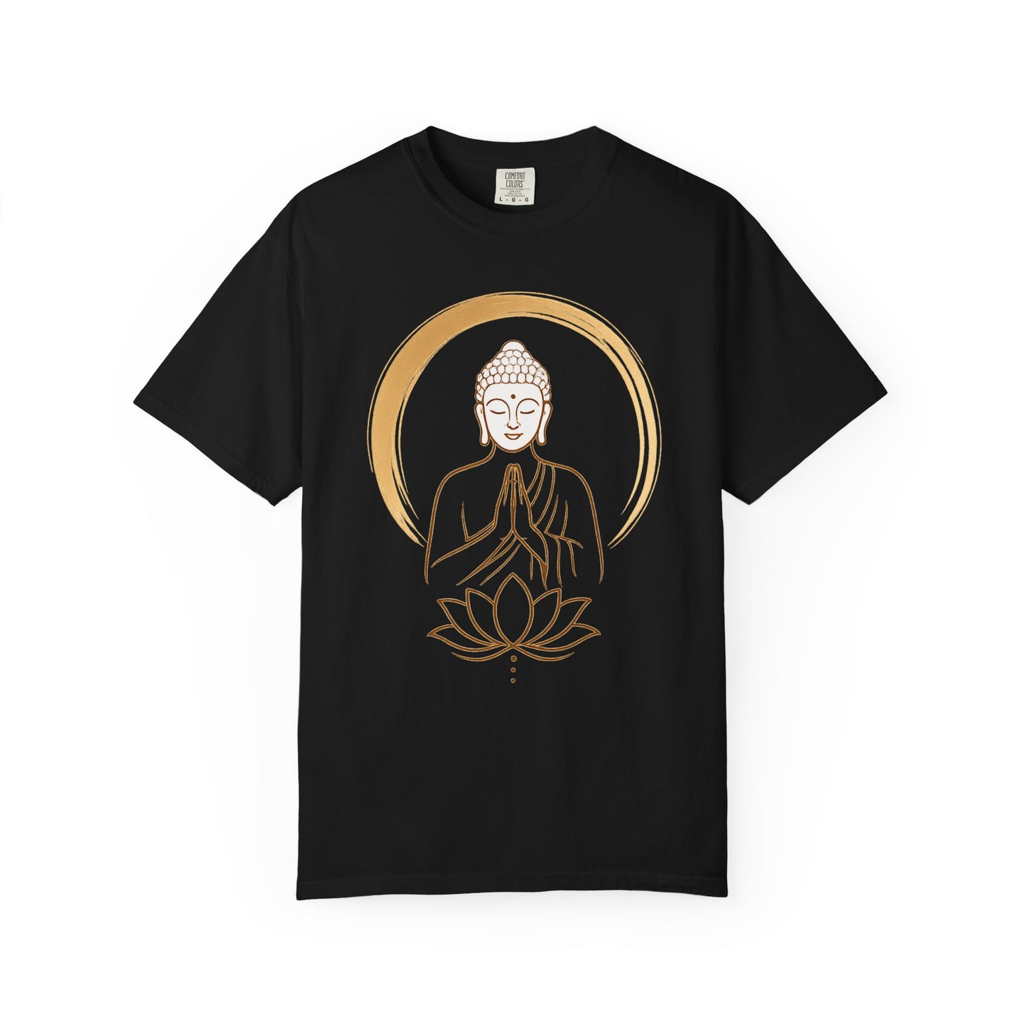 Buddha Lotus T-Shirt — Mindful Meditation Graphic Tee