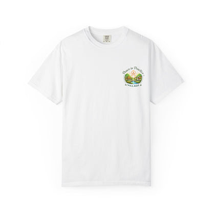 2-Sided Unisex Garment-Dyed T-shirt -