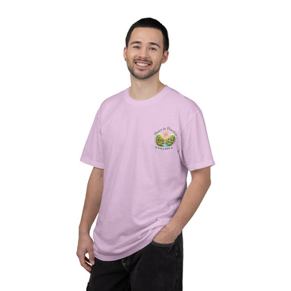 2-Sided Unisex Garment-Dyed T-shirt -