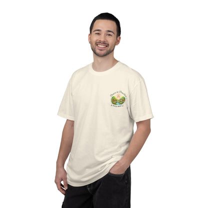 2-Sided Unisex Garment-Dyed T-shirt -
