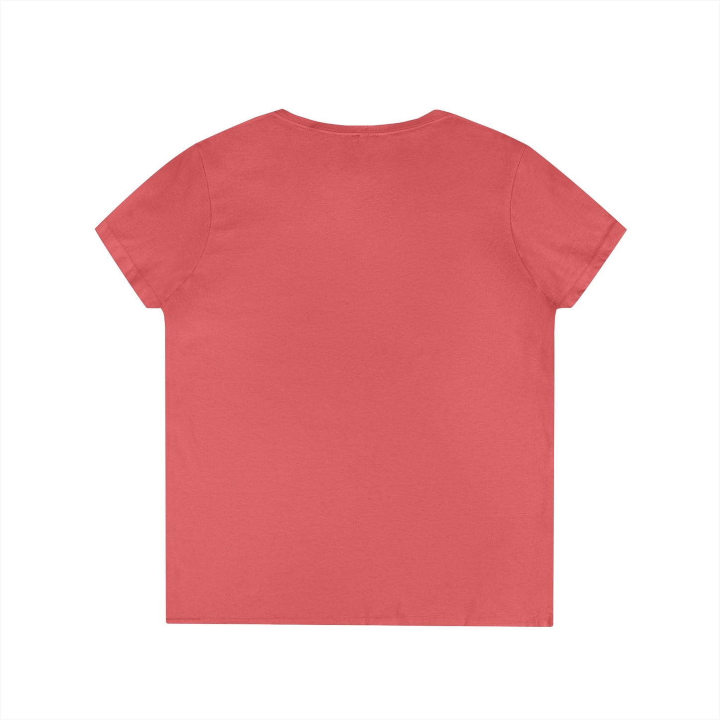 Peace in Practice Village Ladies' V-Neck T-Shirt — Retro Nature Peace Sign Tee