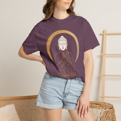 Buddha Lotus T-Shirt — Mindful Meditation Graphic Tee