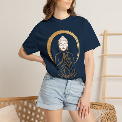 Buddha Lotus T-Shirt — Mindful Meditation Graphic Tee