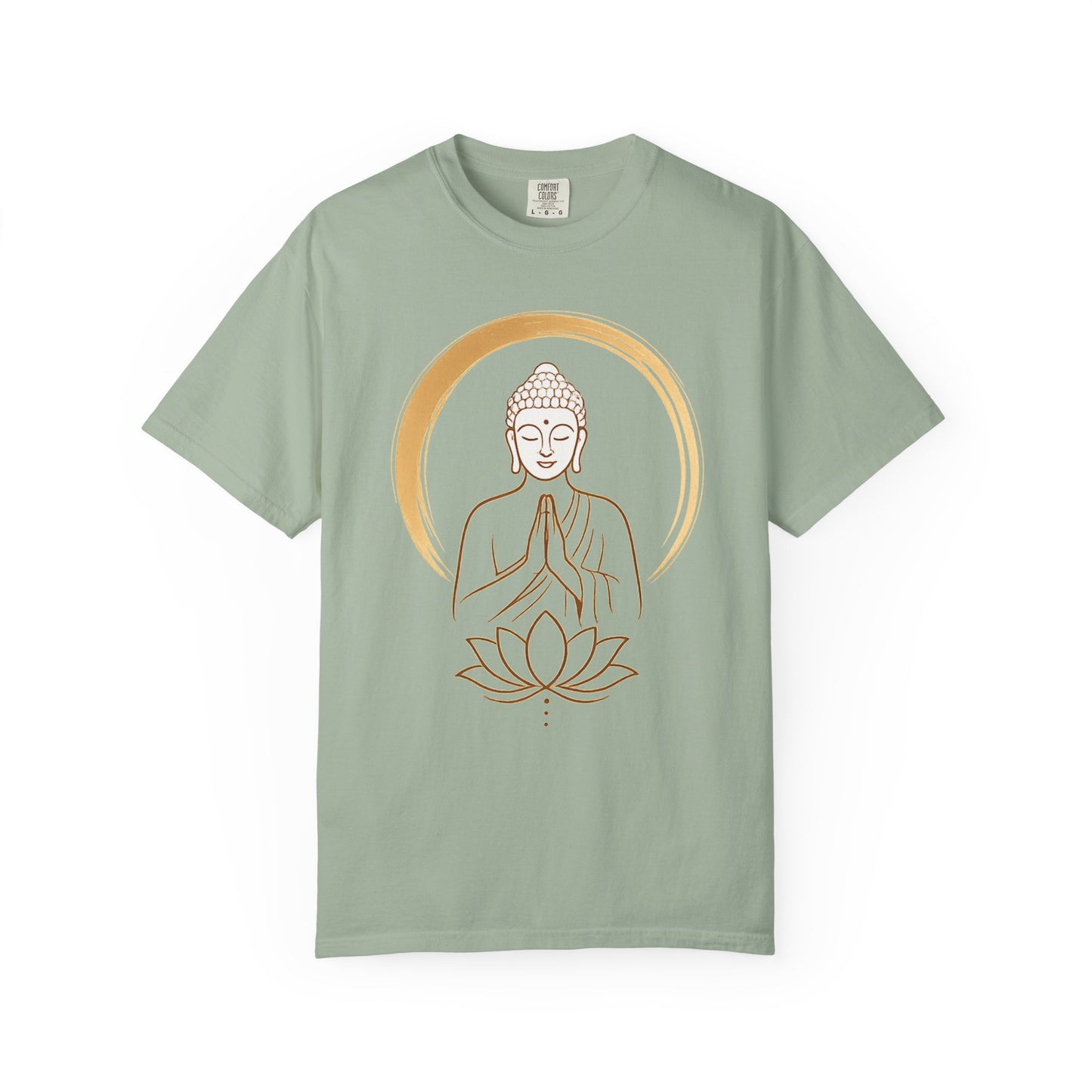 Buddha Lotus T-Shirt — Mindful Meditation Graphic Tee