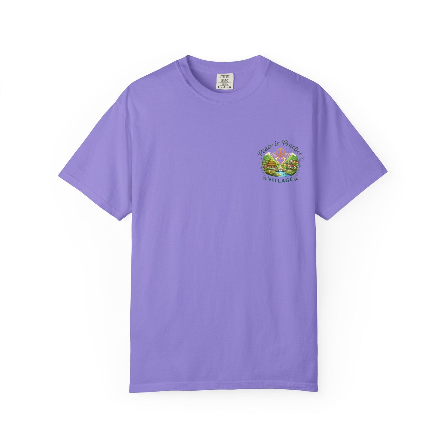 2-Sided Unisex Garment-Dyed T-shirt -