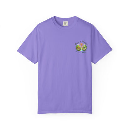2-Sided Unisex Garment-Dyed T-shirt -