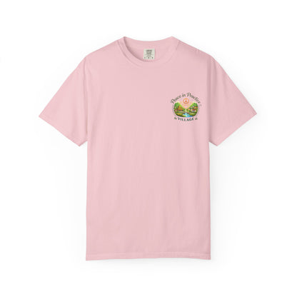 2-Sided Unisex Garment-Dyed T-shirt -