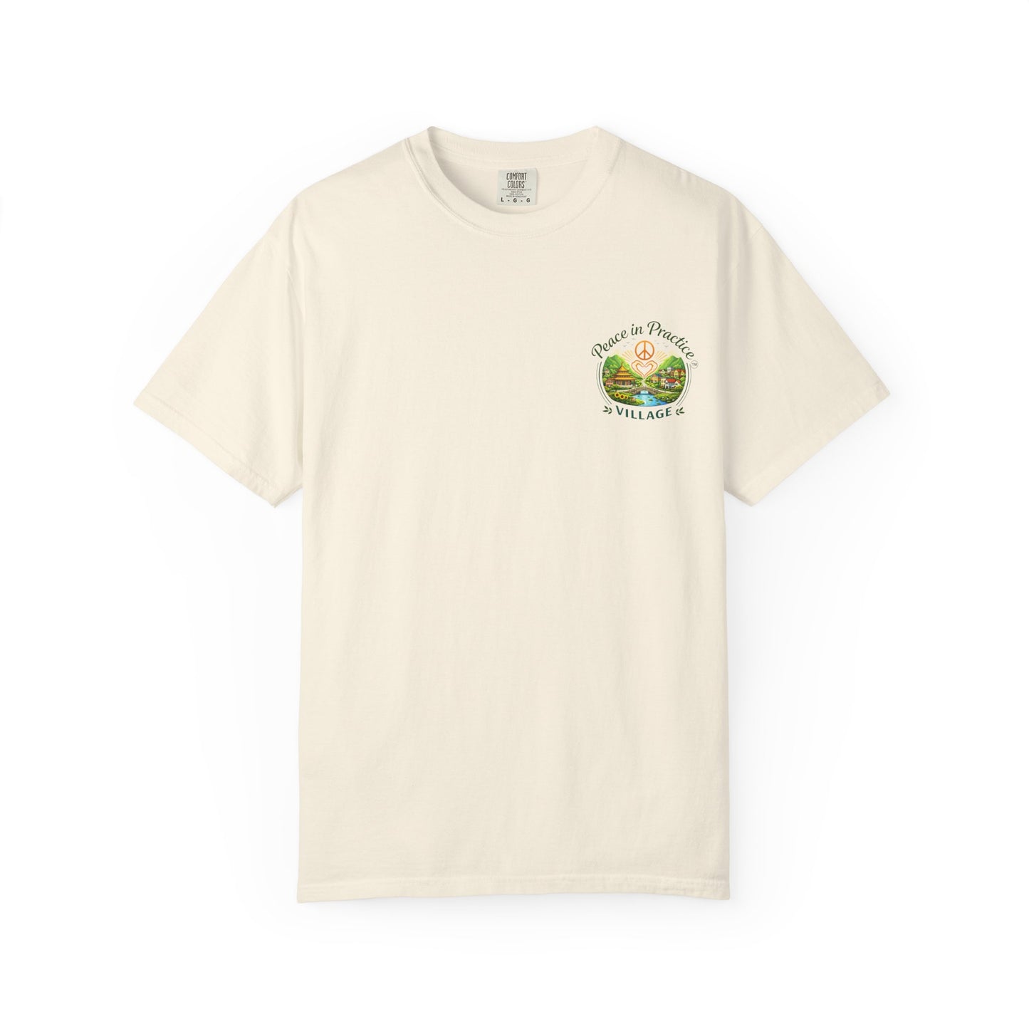 2-Sided Unisex Garment-Dyed T-shirt -