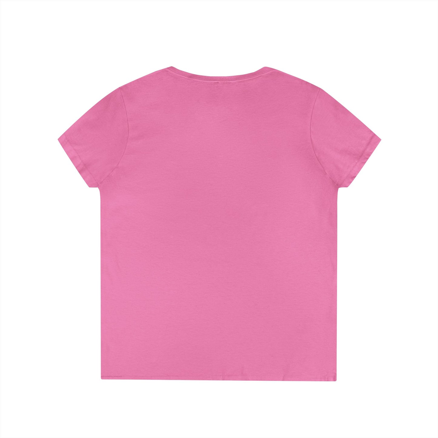 Peace in Practice Village Ladies' V-Neck T-Shirt — Retro Nature Peace Sign Tee
