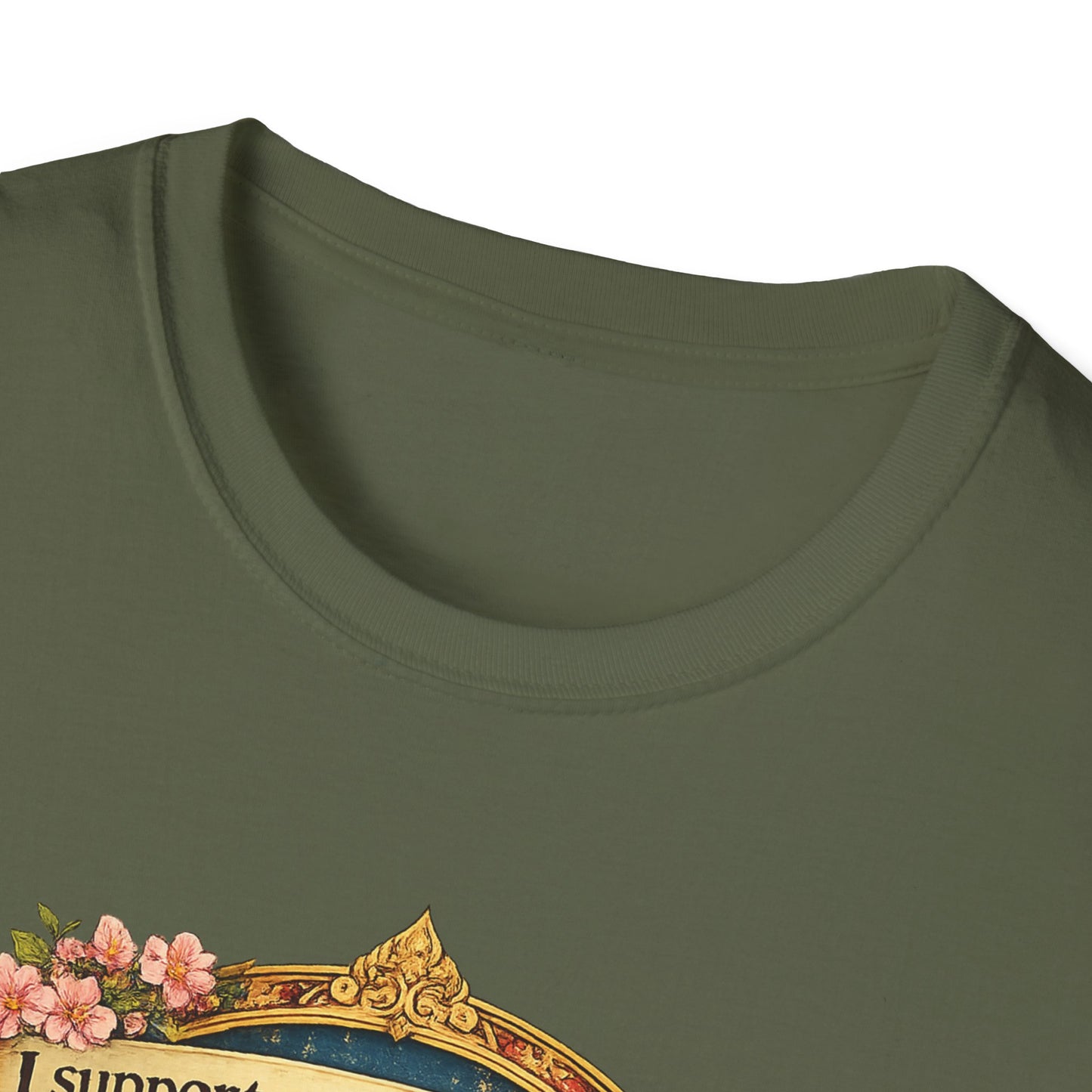 Temple Support T-Shirt — 'I Support My Local Temple' Wat Prakeonarammith Design