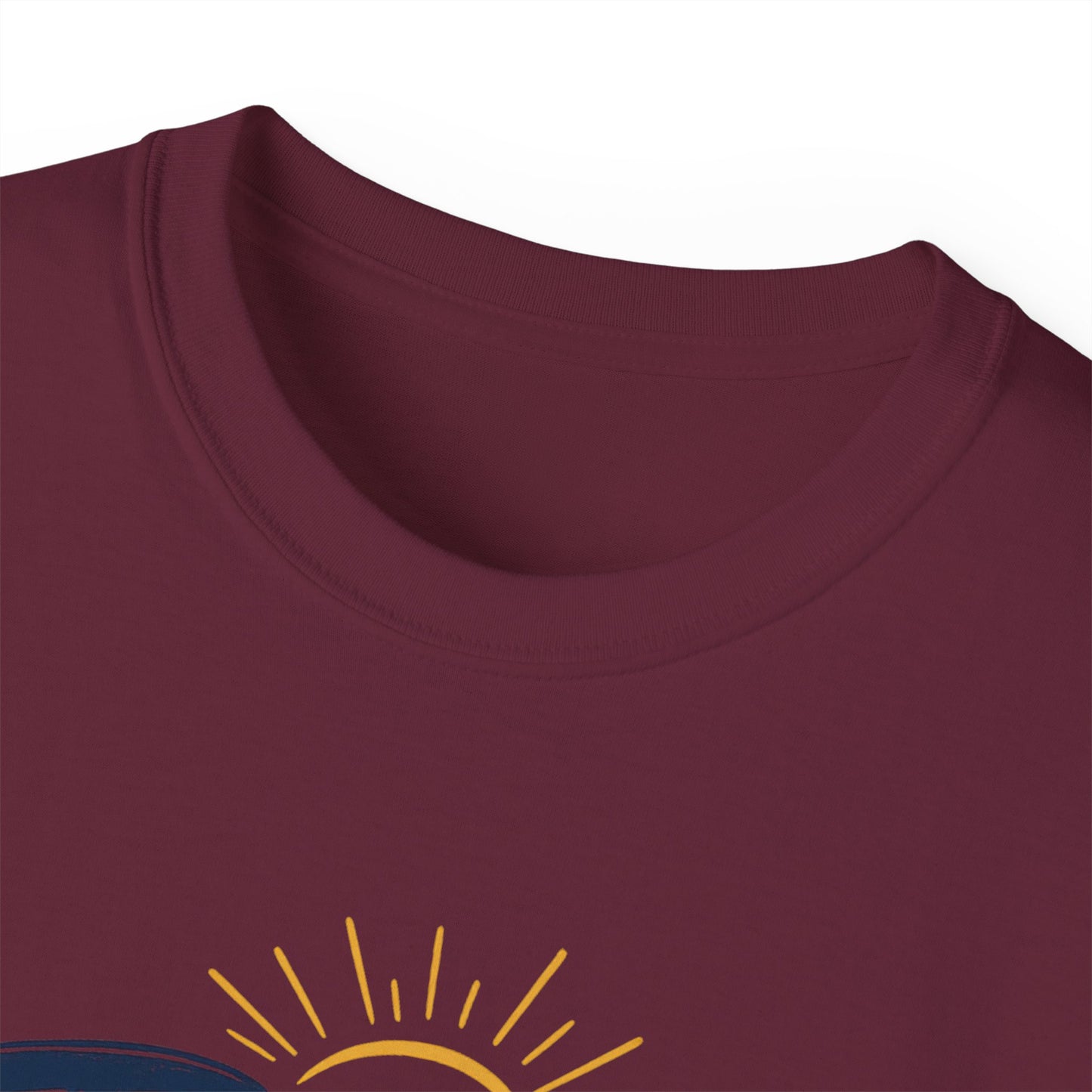 Different Brand -  "Today is going to be my peaceful day" Front Quote + Peace in Practice Village Back Graphic