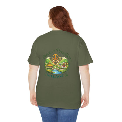 "Today is going to be my peaceful day" and Peace in Practice Village Shirt