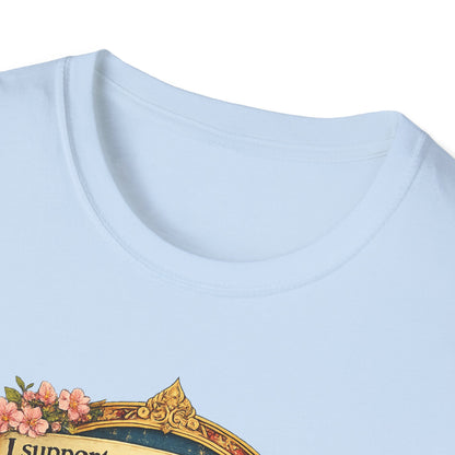 Temple Support T-Shirt — 'I Support My Local Temple' Wat Prakeonarammith Design