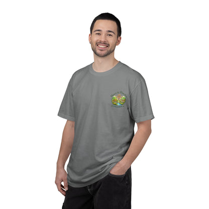 2-Sided Unisex Garment-Dyed T-shirt -