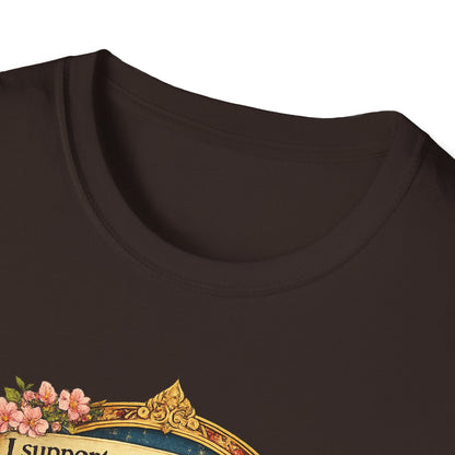Temple Support T-Shirt — 'I Support My Local Temple' Wat Prakeonarammith Design