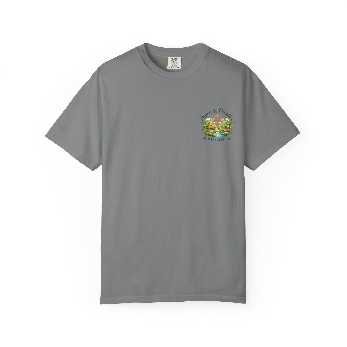 2-Sided Unisex Garment-Dyed T-shirt -