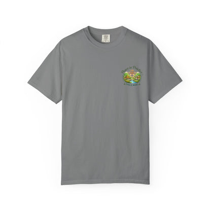 2-Sided Unisex Garment-Dyed T-shirt -