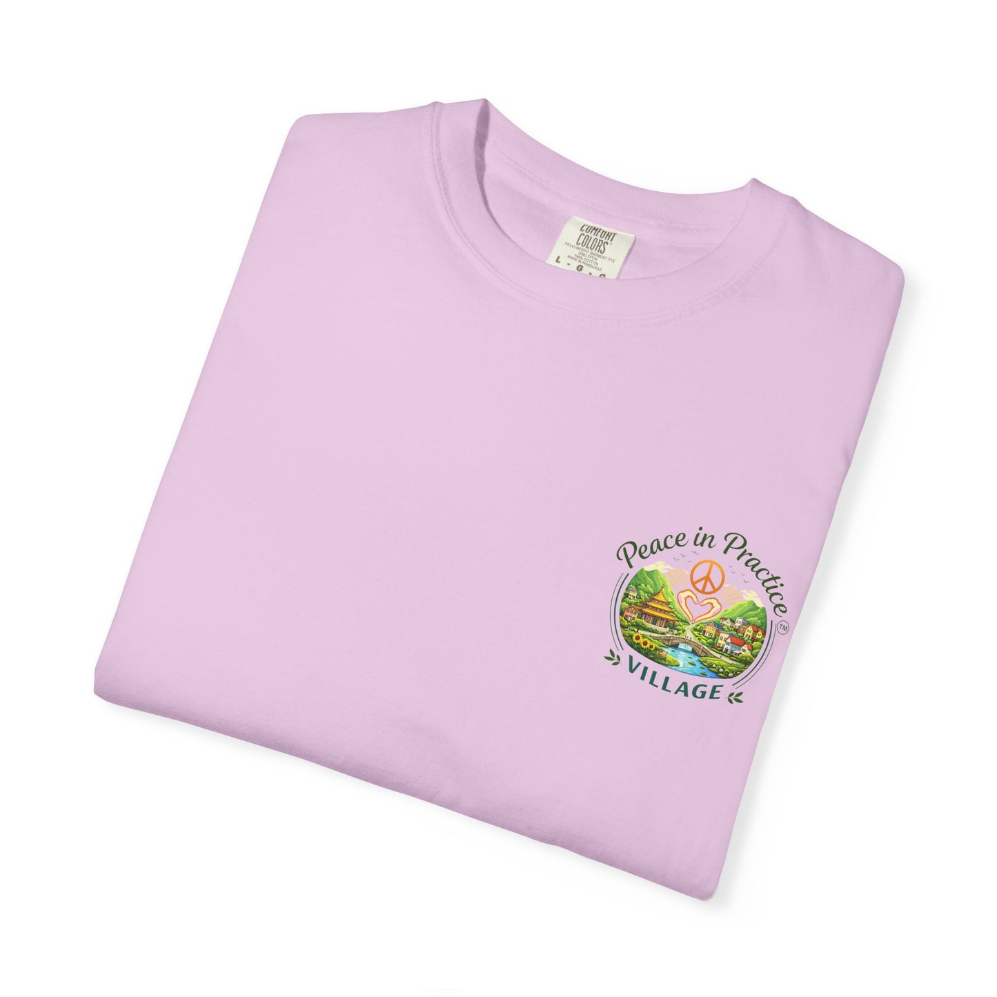 2-Sided Unisex Garment-Dyed T-shirt -