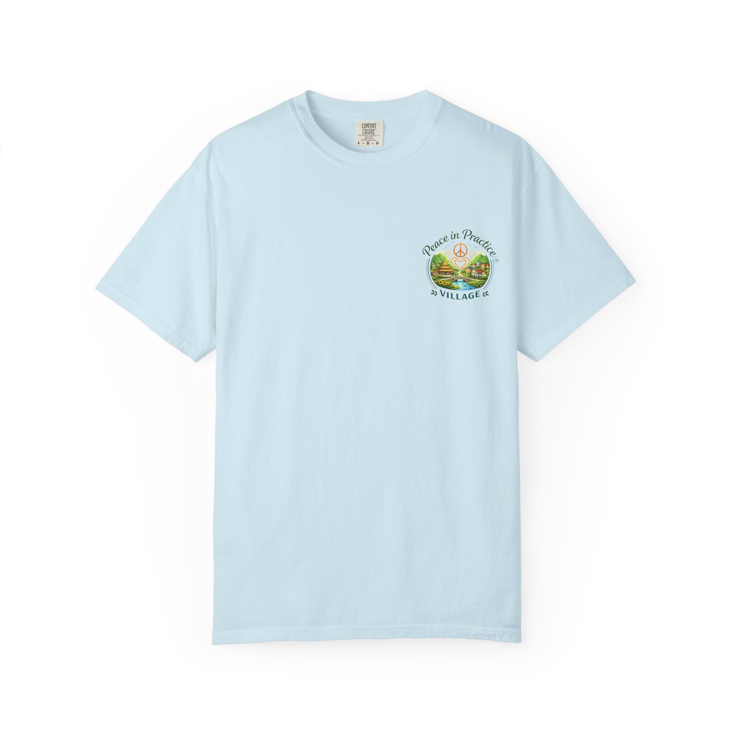 2-Sided Unisex Garment-Dyed T-shirt -