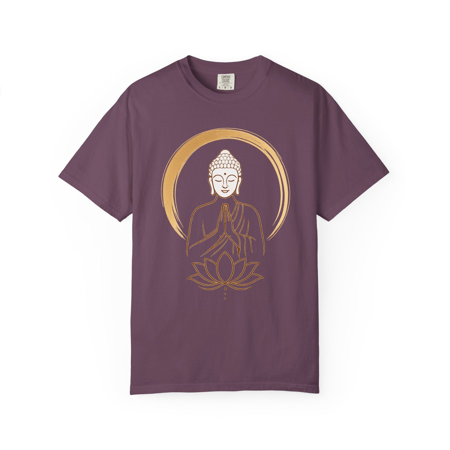Buddha Lotus T-Shirt — Mindful Meditation Graphic Tee