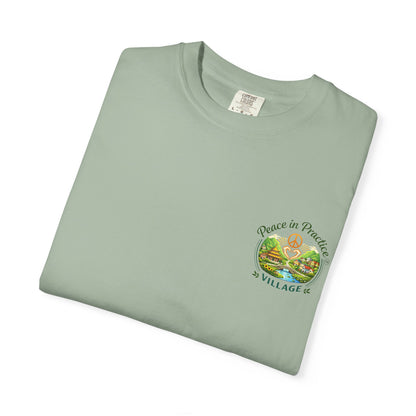 2-Sided Unisex Garment-Dyed T-shirt -